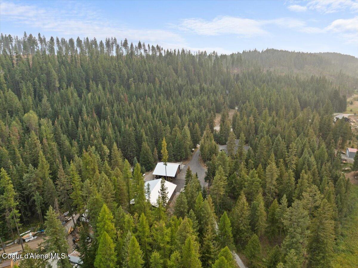 529 South Beaver Lake Road Athol, ID 83801 - Photo 82 of 85 Aerial back of home