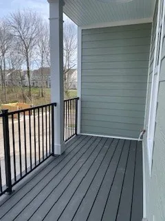 wooden floor on roof deck