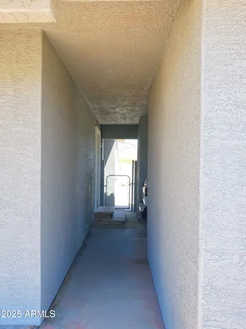 a view of empty room