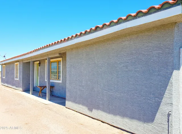 a view of a balcony with an outdoor space