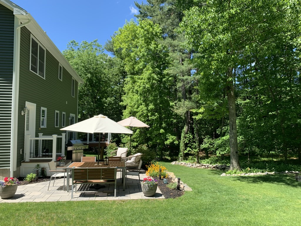 171 Forest Street Middleton, MA 01949 - Photo 6 of 35 a garden view with a seating space