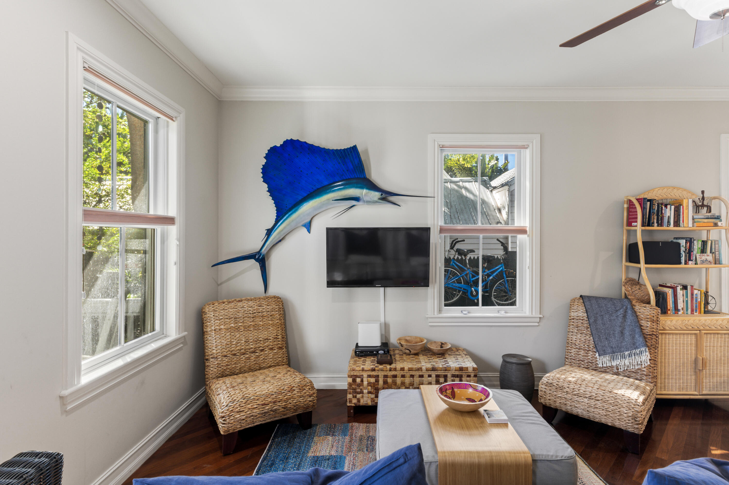 120 Angela Street, Unit 102 Key West, FL 33040 - Photo 5 of 24 a living room with furniture and a window