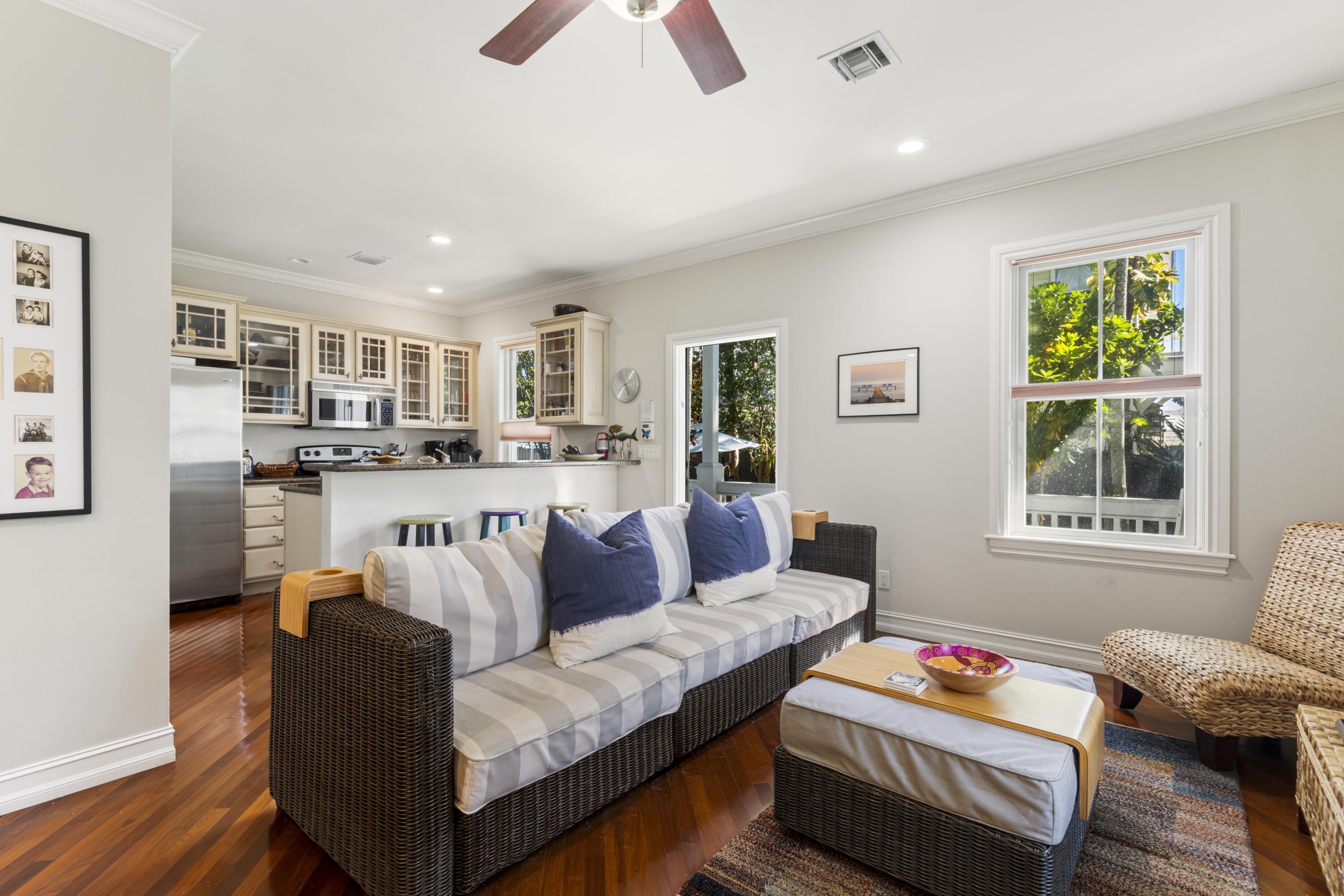 120 Angela Street, Unit 102 Key West, FL 33040 - Photo 8 of 24 a living room with furniture and a window