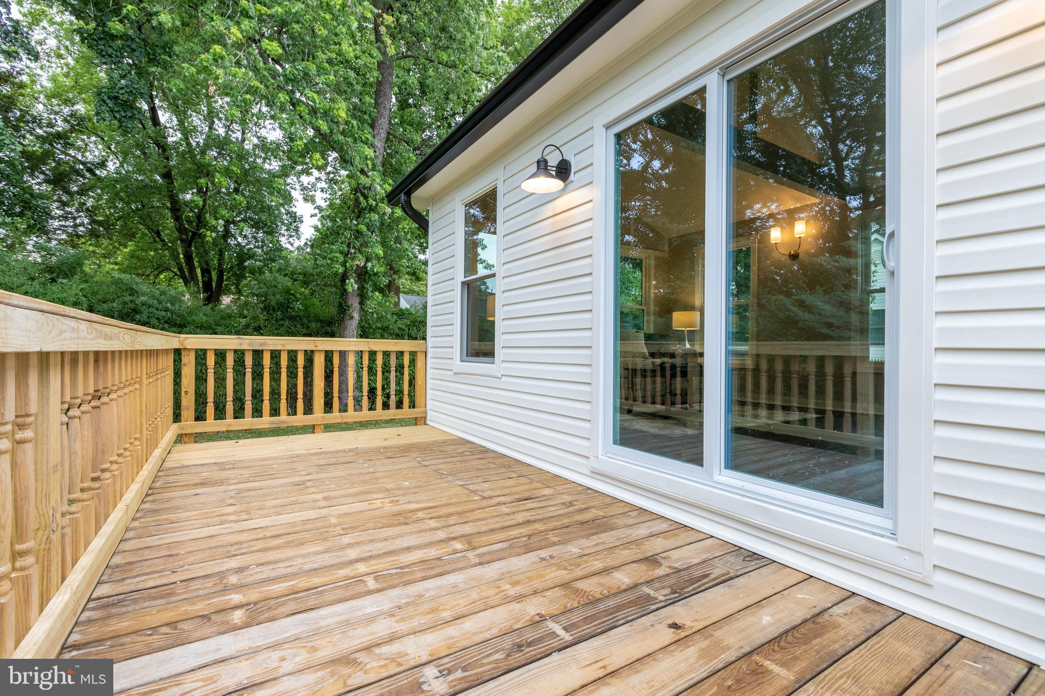 7119 Kerr Drive Springfield, VA 22150 - Photo 24 of 25 Spacious deck