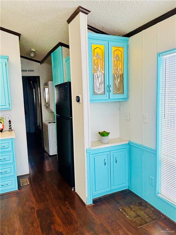 513 West Clam Circle Port Isabel, TX 78578 - Photo 12 of 37 a kitchen with stainless steel appliances granite countertop a refrigerator and a stove top oven