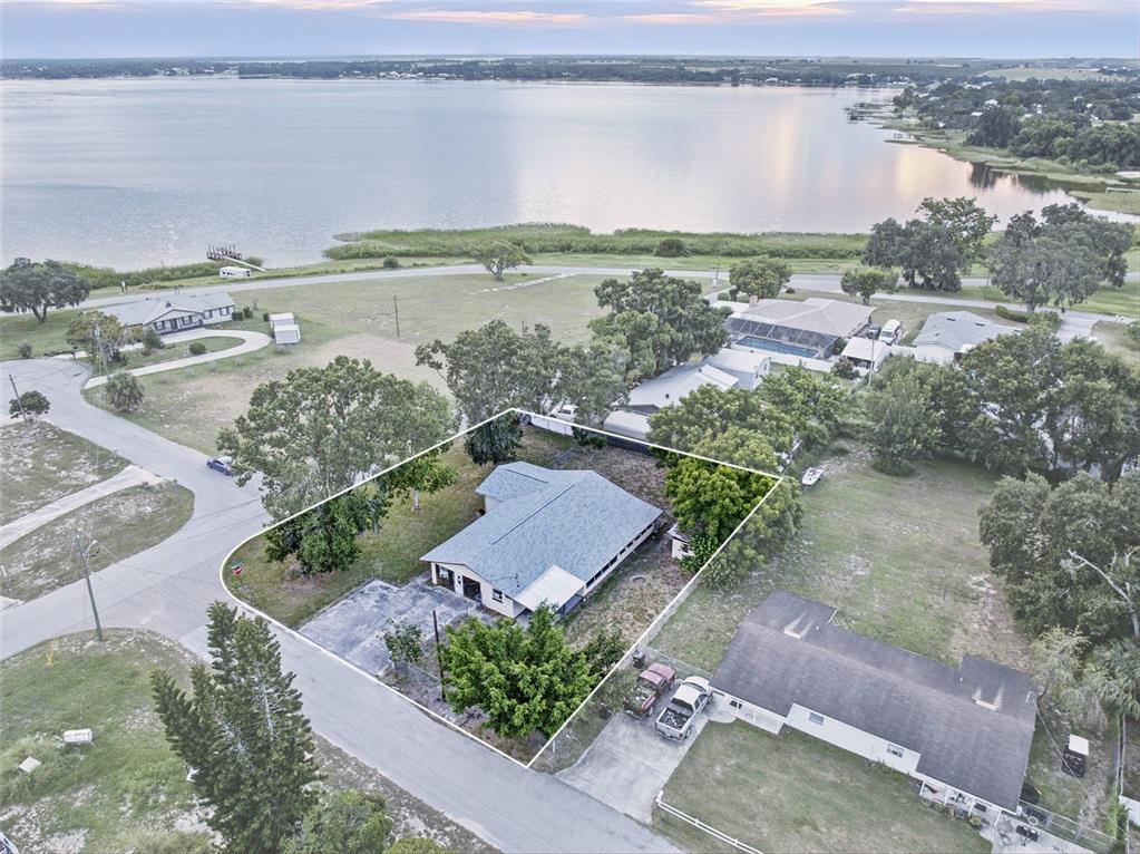 330 West 4th Street Frostproof, FL 33843 - Photo 35 of 39 a view of lake with outdoor space