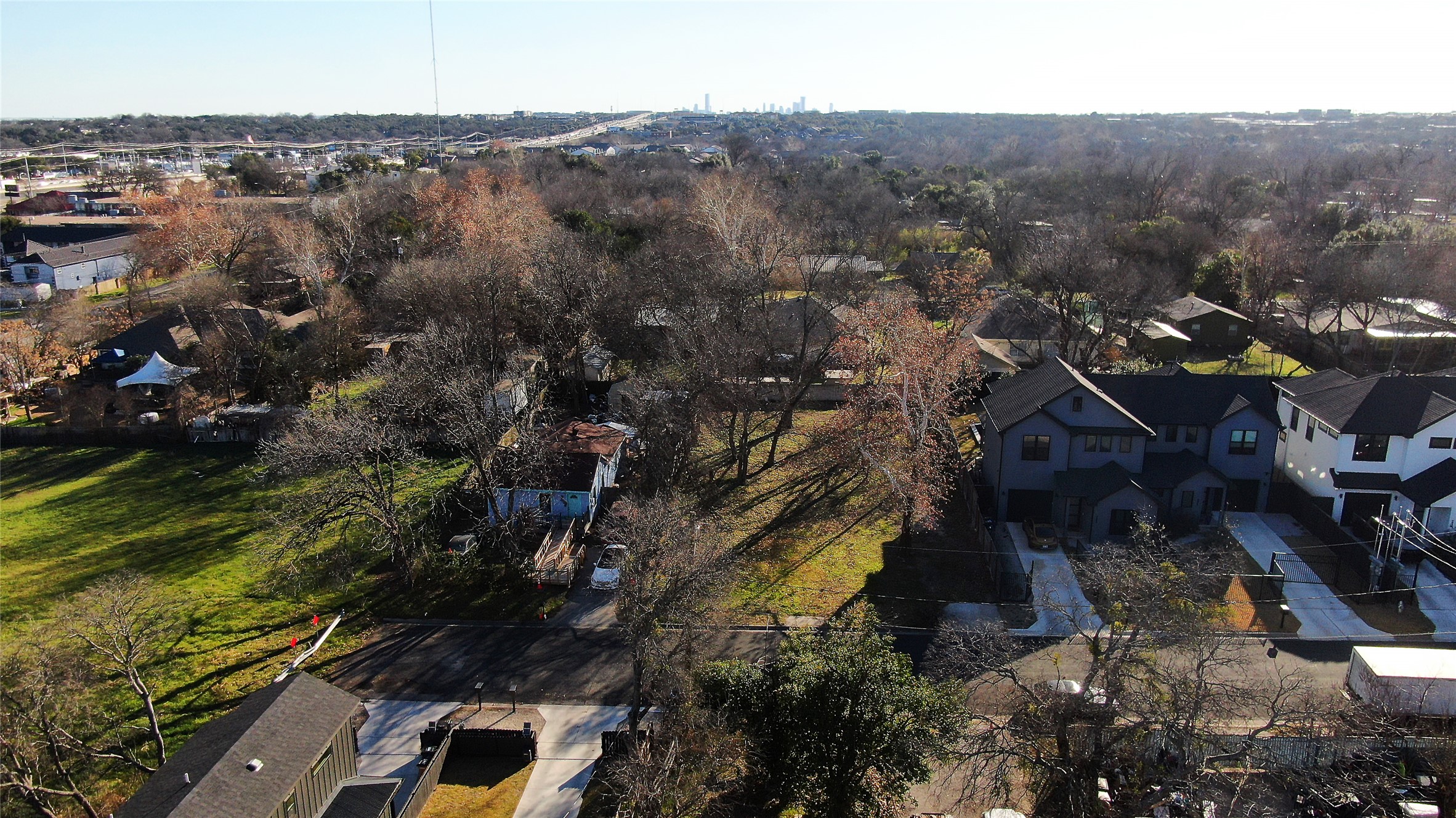 411 Hackberry Lane Austin, TX 78753 - Photo 4 of 18 an aerial view of house with yard