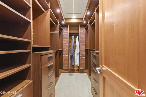 a view of closet