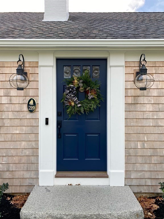 219 Training Field Road Chatham, MA 02633 - Photo 3 of 24 a view of front door and porch