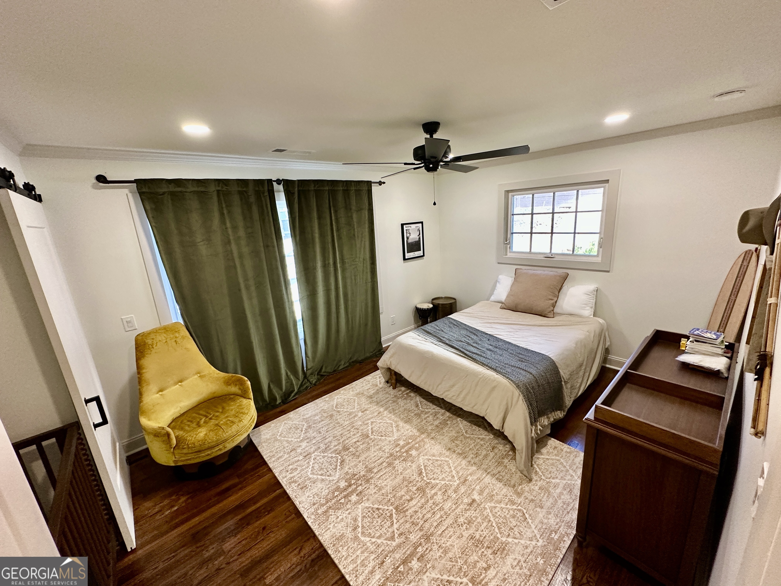 775 Ridgewood Avenue Gainesville, GA 30501 - Photo 41 of 77 a bedroom with a bed and a window