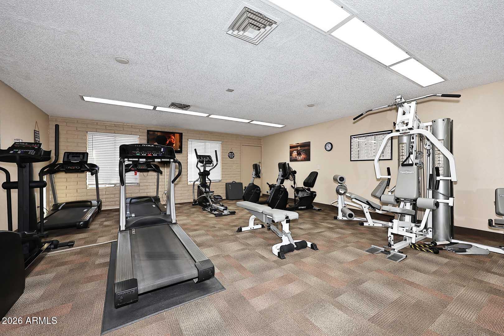 9302 East Broadway Road, Unit 76 Mesa, AZ 85208 - Photo 16 of 38 a view of a room with gym equipment