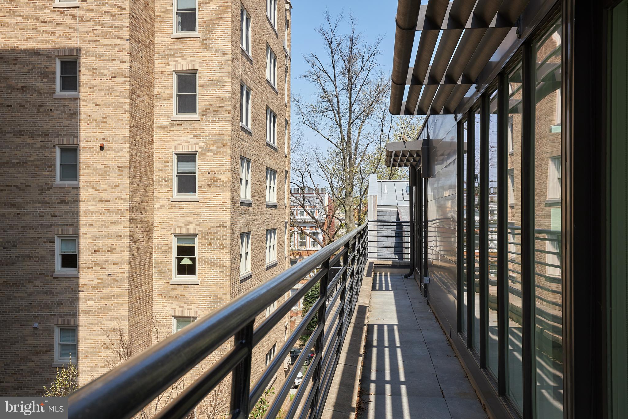 2014 Kalorama Road Northwest, Unit 8 Washington, DC 20009 - Photo 25 of 43 Balcony wraps around the unit