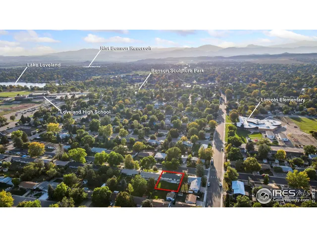 a view of city and mountain