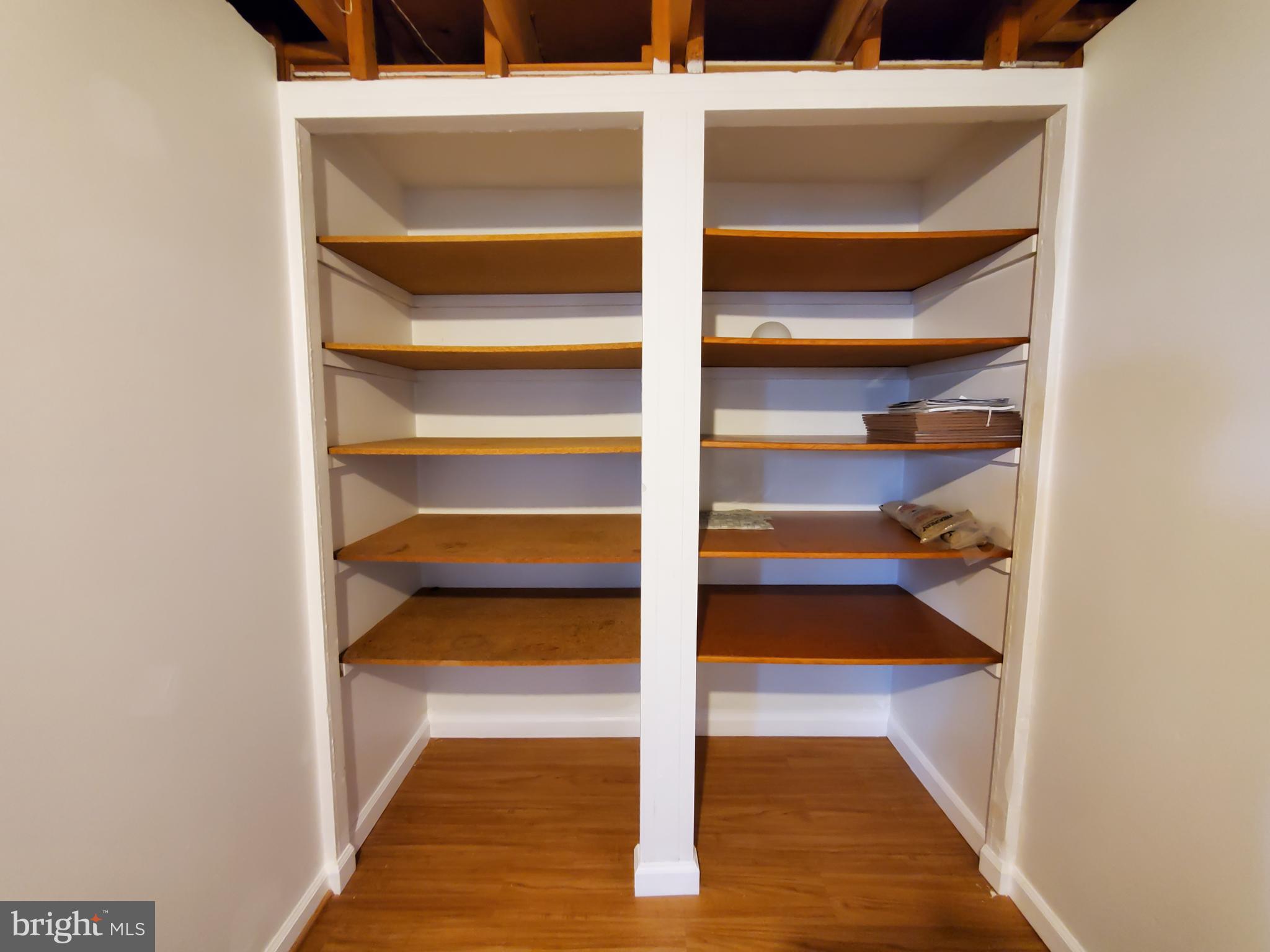 1512 Customs Road Baltimore, MD 21237 - Photo 21 of 43 a view of walk in closet with empty racks