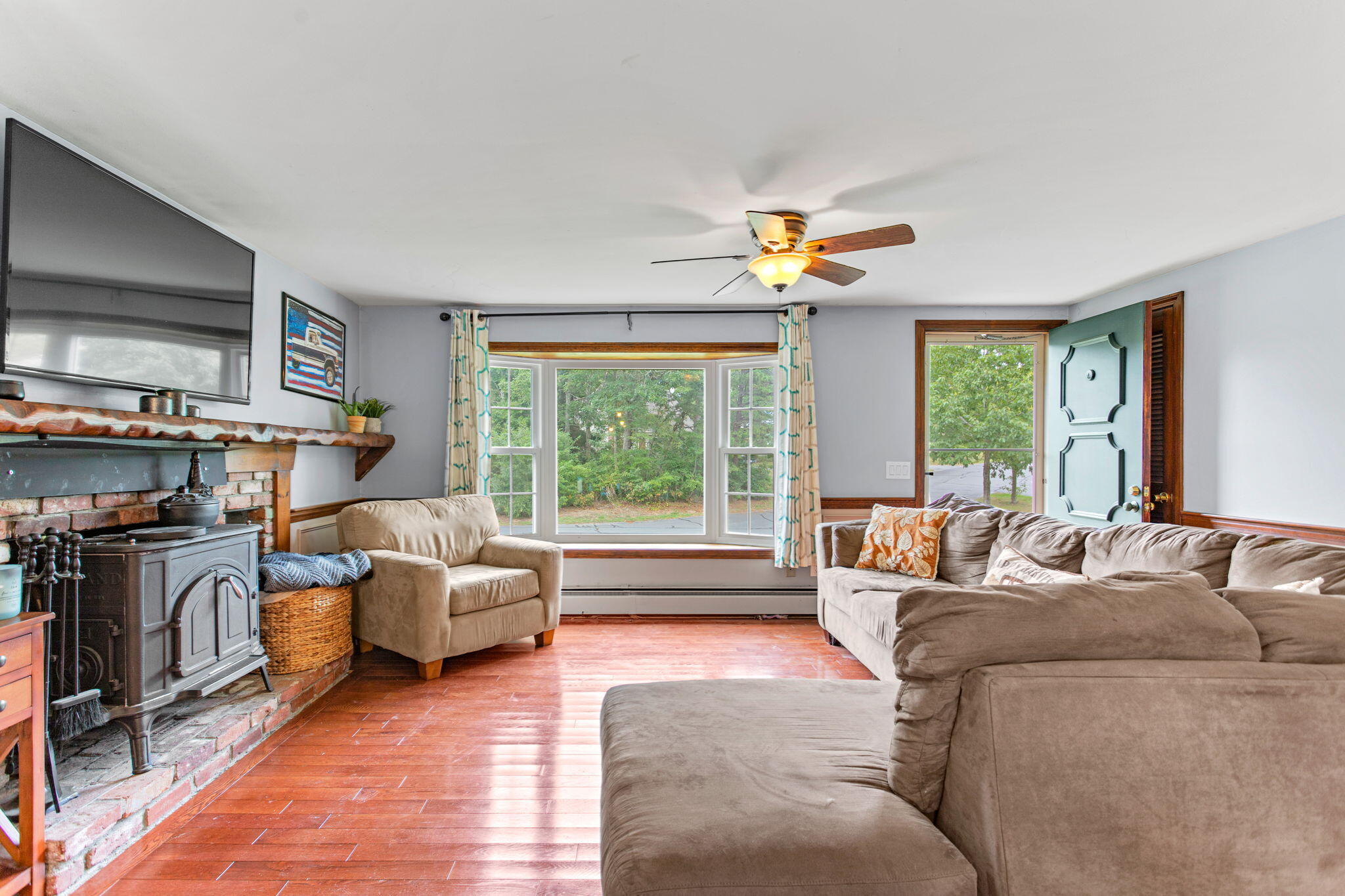 23 Meredith Road Forestdale, MA 02644 - Photo 13 of 22 a living room with furniture and a large window