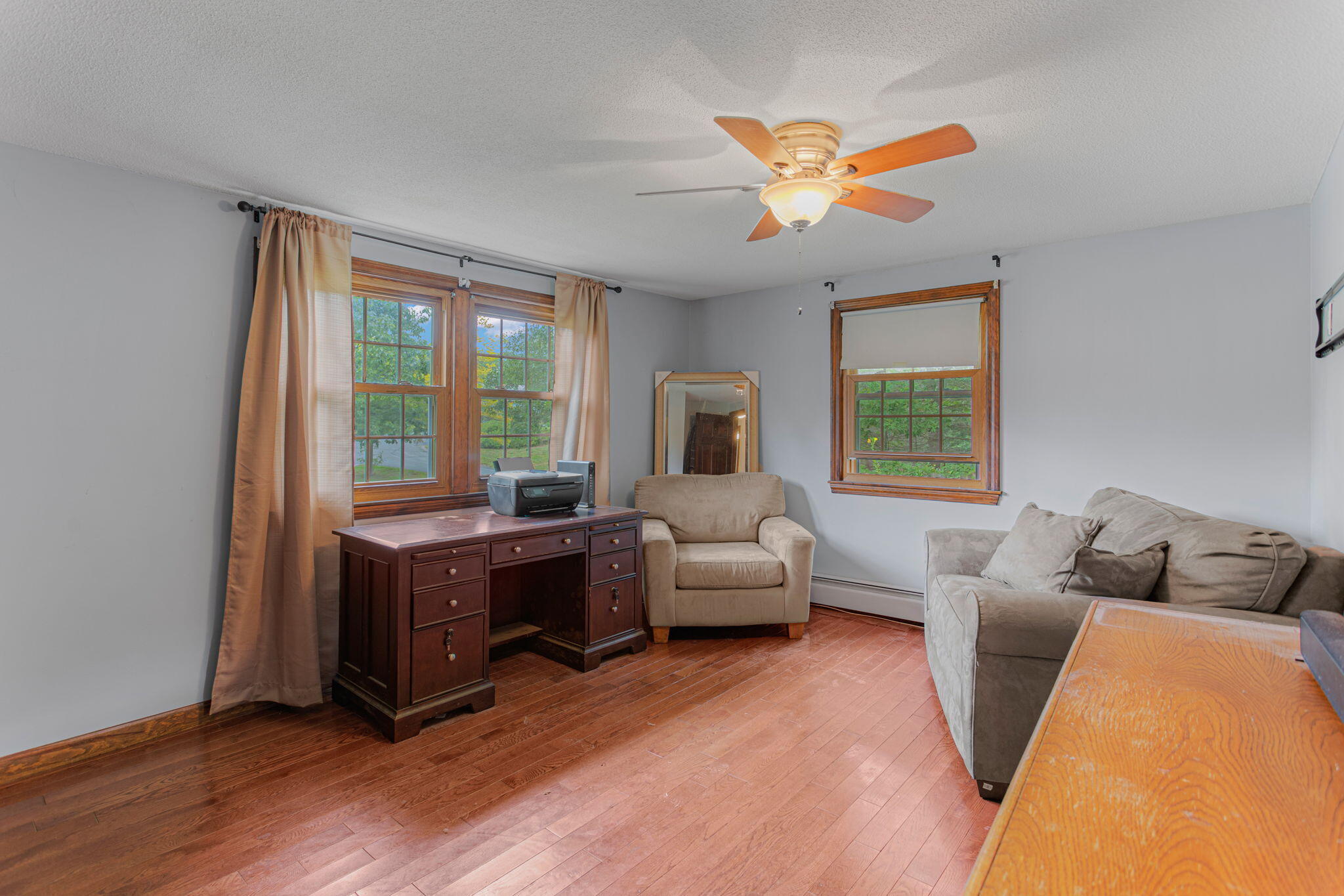23 Meredith Road Forestdale, MA 02644 - Photo 17 of 22 a bedroom with a bed and a couch