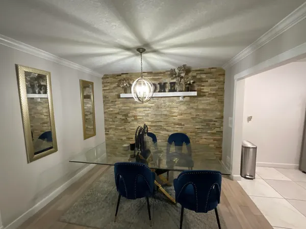 a room with furniture and a fireplace