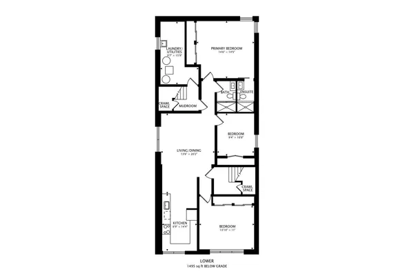 a picture of a floor plan