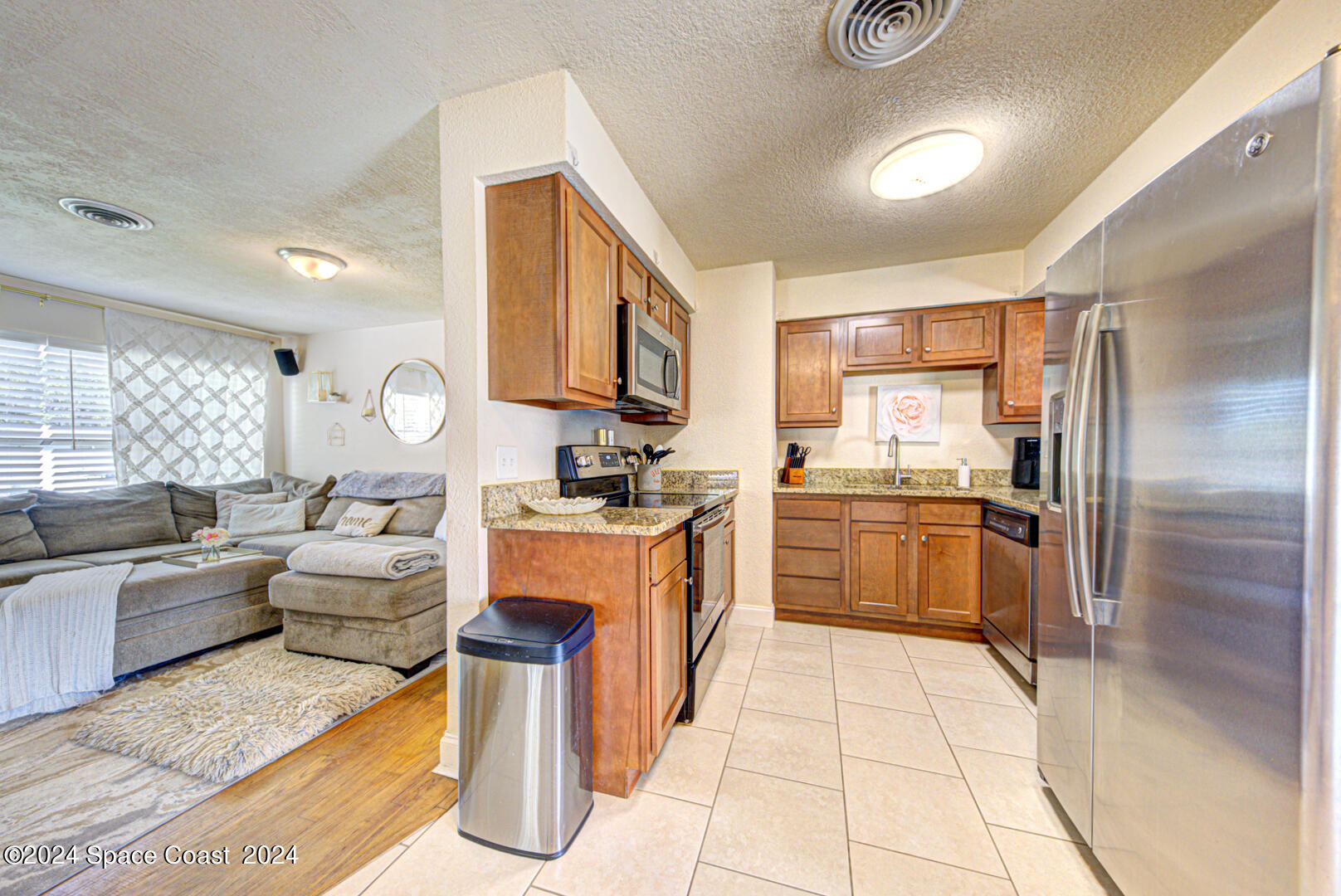 1025 Illinois Road Cocoa, FL 32927 - Photo 10 of 38 kitchen & living room