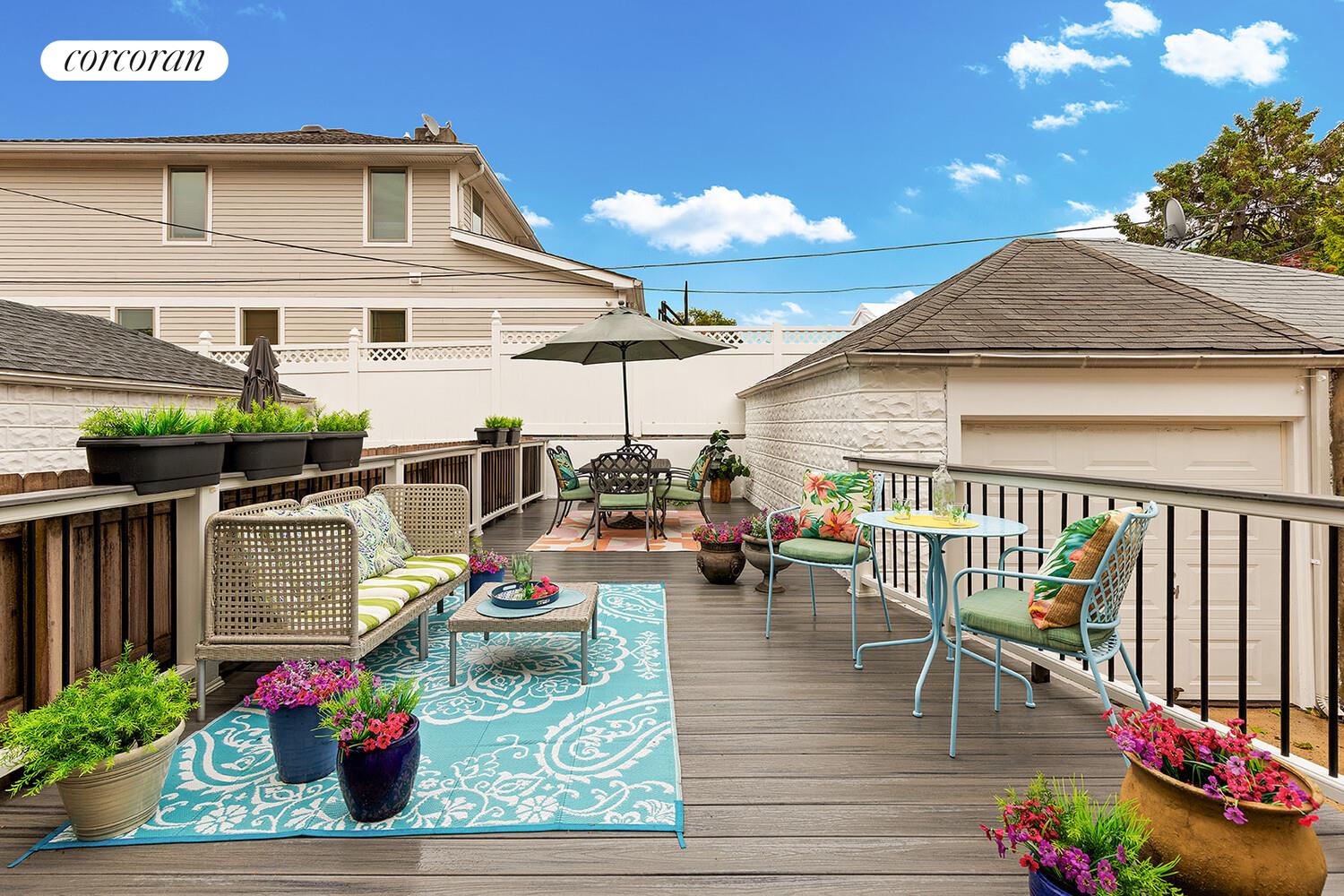 7709 Colonial Road Brooklyn, NY 11209 - Photo 6 of 13 a view of a terrace with sitting area