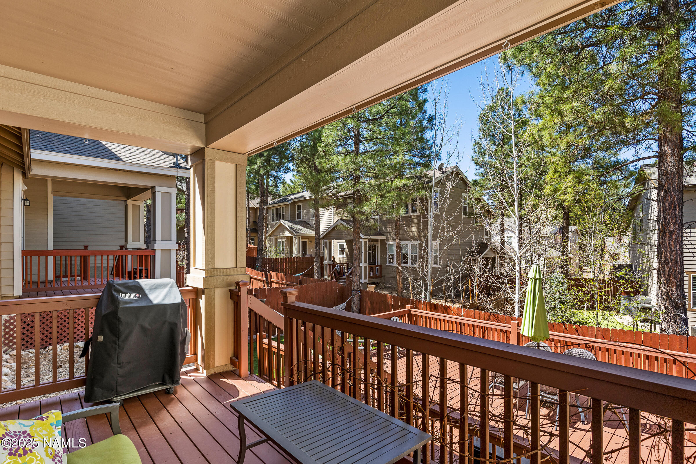 3239 Merryvale Lane Flagstaff, AZ 86005 - Photo 30 of 40 a view of a two chairs in the balcony