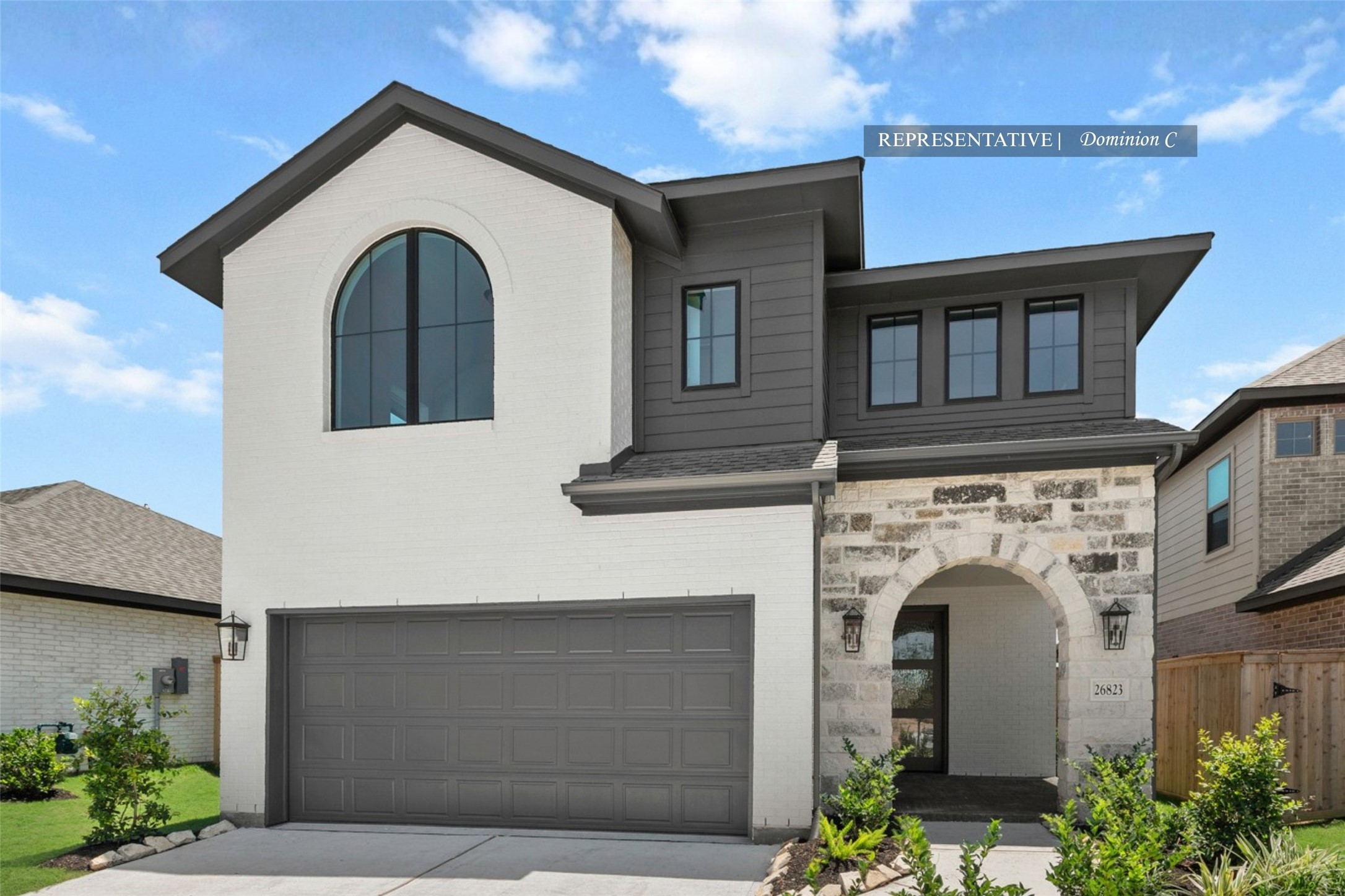 7803 Clover Gully Lane Katy, TX 77493 - Photo 1 of 25 Westin Homes. *Currently under construction* Dominion plan. Representative image. Features, selections and colors may vary.