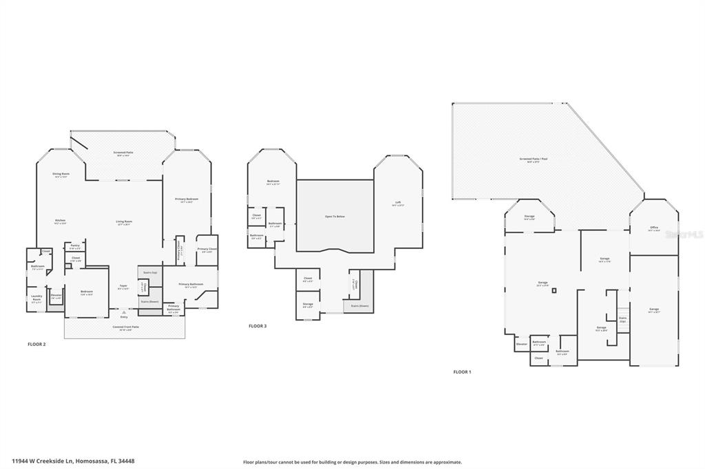 11944 West Creekside Lane Homosassa, FL 34448 - Photo 10 of 90 a picture of a floor plan