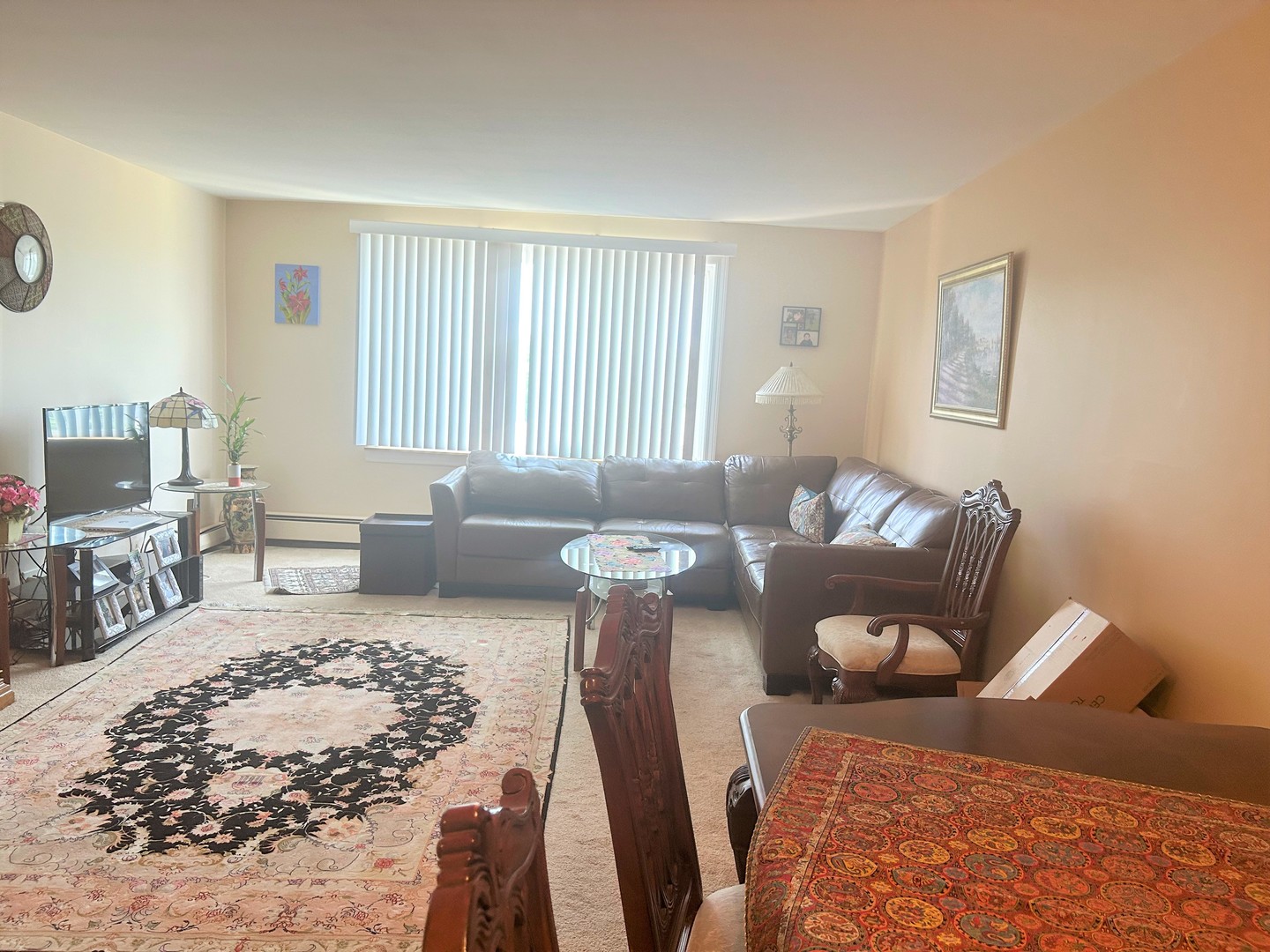 1880 Bonnie Lane, Unit 417 Hoffman Estates, IL 60169 - Photo 14 of 14 a living room with furniture rug and window