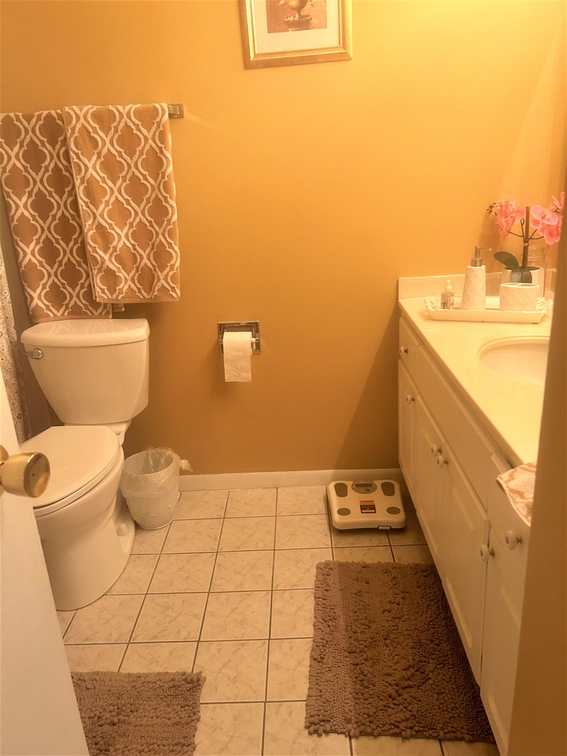 1880 Bonnie Lane, Unit 417 Hoffman Estates, IL 60169 - Photo 5 of 14 a bathroom with a sink and a vanity