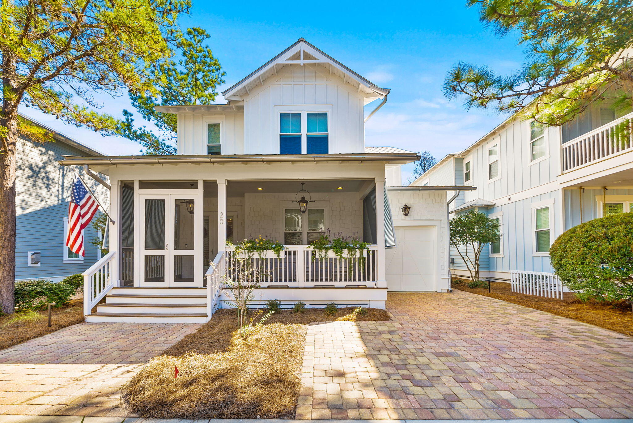 20 Beargrass Way Santa Rosa Beach, FL 32459 - Photo 38 of 50 a front view of a house with a porch