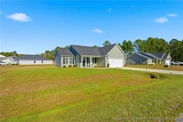 a house view with a outdoor space
