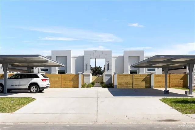 a view of outdoor space with seating area
