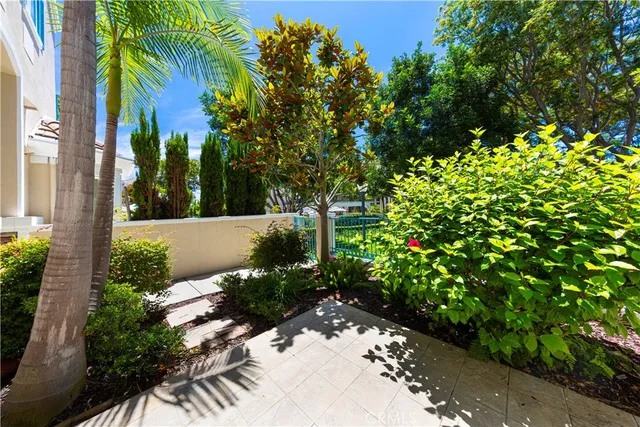 a view of a back yard