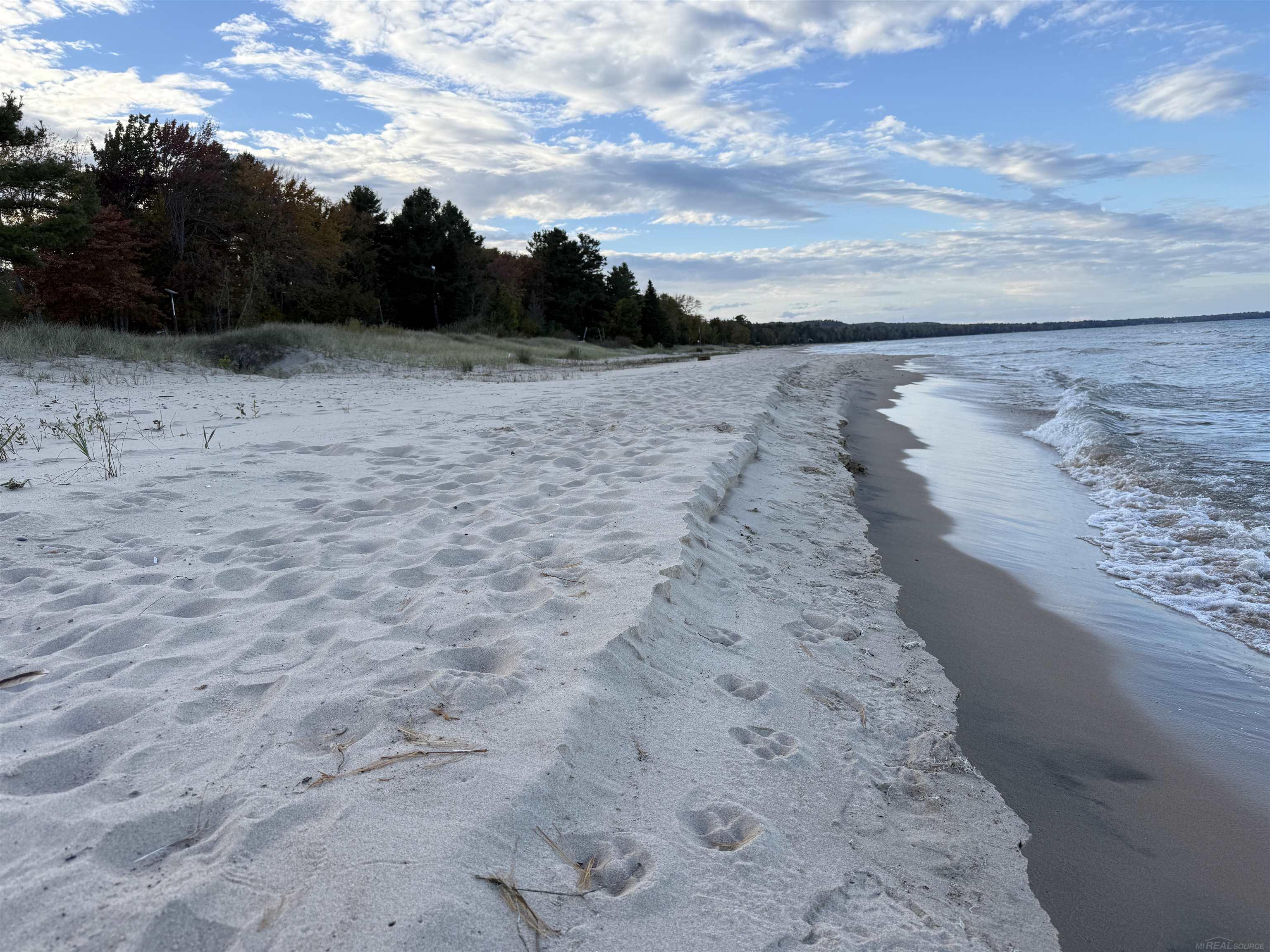 2125 Mckechnie Road Harrisville, MI 48740 - Photo 47 of 61 Lake Huron, like an ocean, the waves and currents make changes to the beach regularly
