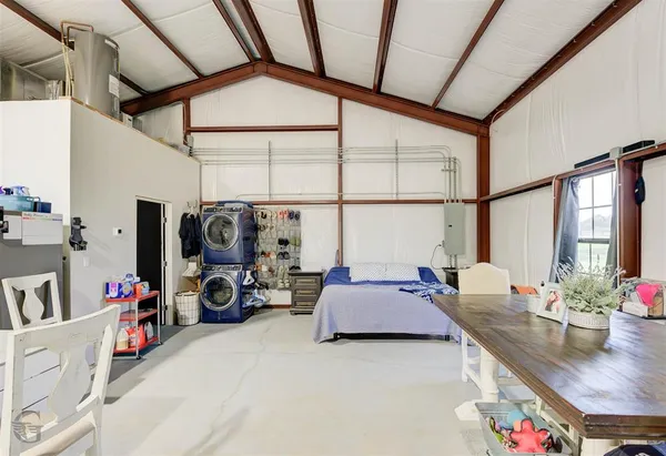 a view of a storage & utility room