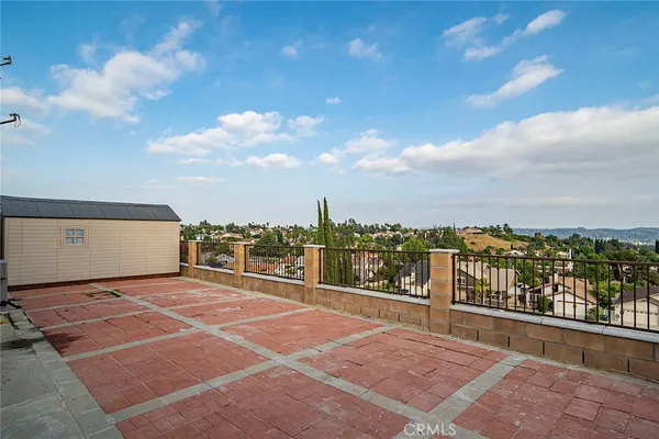 a view of a terrace