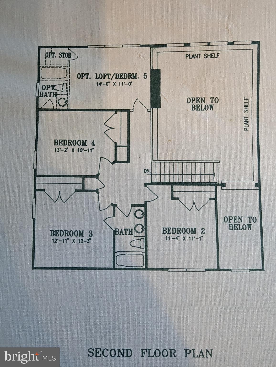 47588 Compton Circle Sterling, VA 20165 - Photo 23 of 38 Second Floor Plans