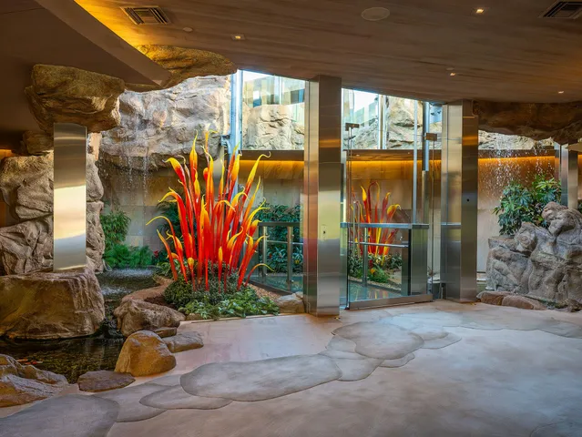 a view of a potted plants next to a building