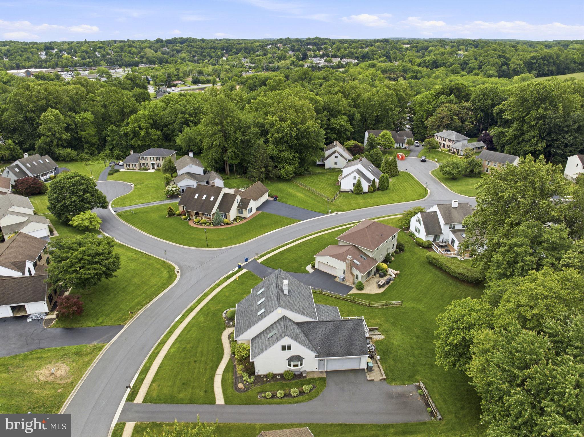 736 Letitia Drive Hockessin, DE 19707 - Photo 85 of 92 Side drone