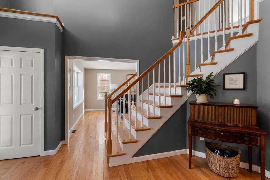 16 Michael Road Franklin, MA 02038 - Photo 2 of 39 a view of entryway and hall with wooden floor