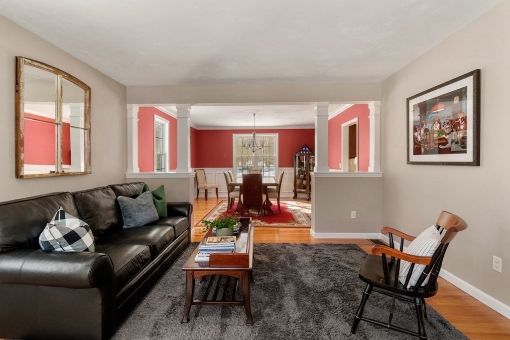 16 Michael Road Franklin, MA 02038 - Photo 4 of 39 a living room with furniture and a large window