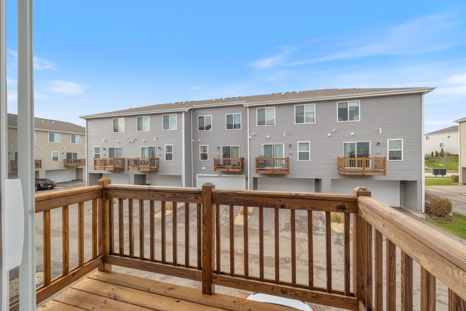 2463 BELLA Drive Pingree Grove, IL 60140 - Photo 6 of 24 a view of city from a balcony