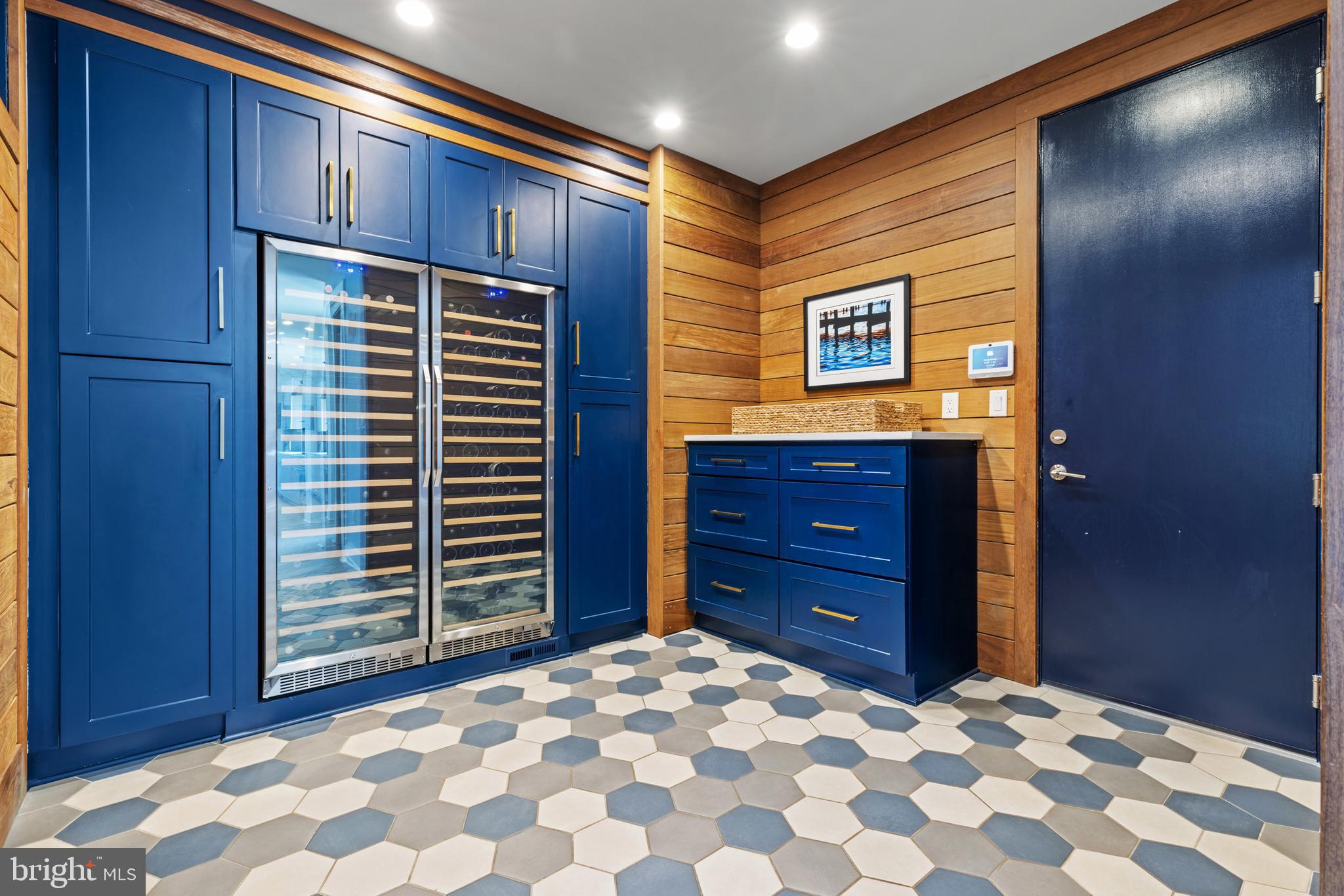 1252 Fenwick Garth Arnold, MD 21012 - Photo 28 of 85 IPE Wood Dual Design Mudroom & Wine Cove