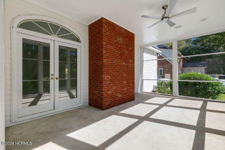 1301 Cambridge Road Northwest Wilson, NC 27896 - Photo 29 of 35 Back Screened Porch