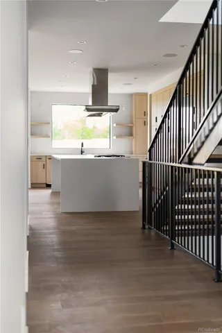 a bathroom with a sink and a bathtub