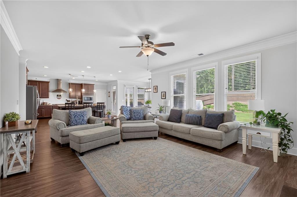 139 Manchester Lane Villa Rica, GA 30180 - Photo 11 of 60 a living room with furniture and a large window