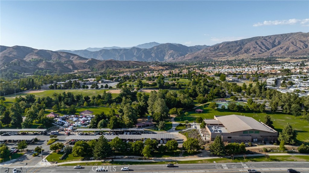 11401 West Serrano Square Yucaipa, CA 92399 - Photo 45 of 46 an aerial view of a town with couple of houses