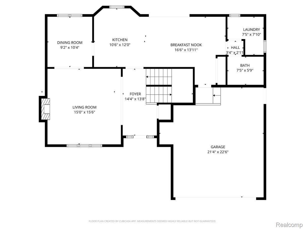 2381 Burke Road Fowlerville, MI 48836 - Photo 29 of 31 First Floor Plan