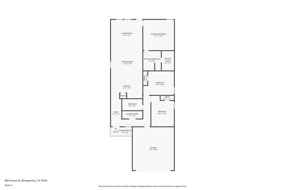 609 Craven Street Conroe, TX 77316 - Photo 2 of 16