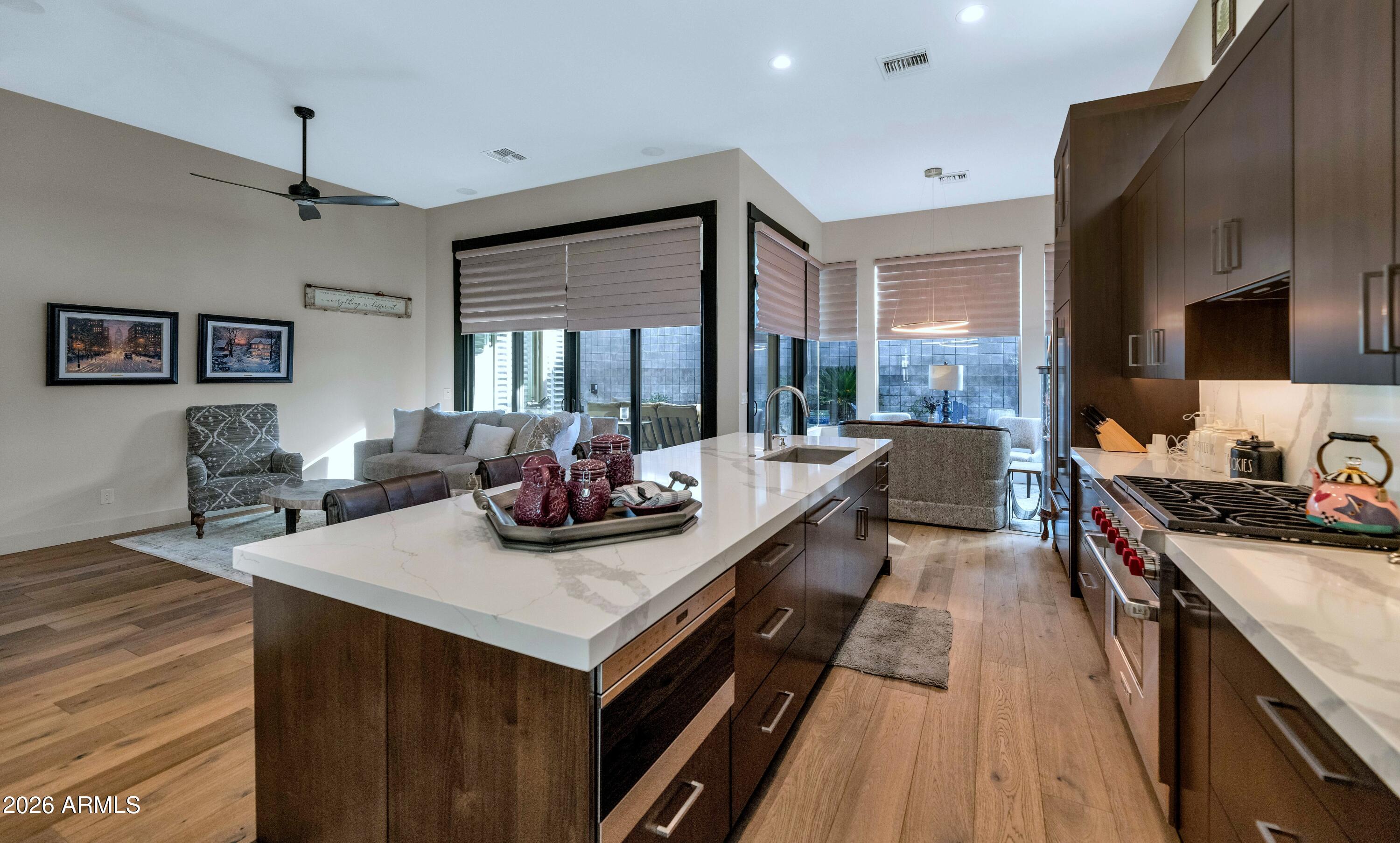 6417 North 30th Way Phoenix, AZ 85016 - Photo 11 of 48 Open Kitchen to Living Area